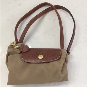 Tan Longchamp Purse